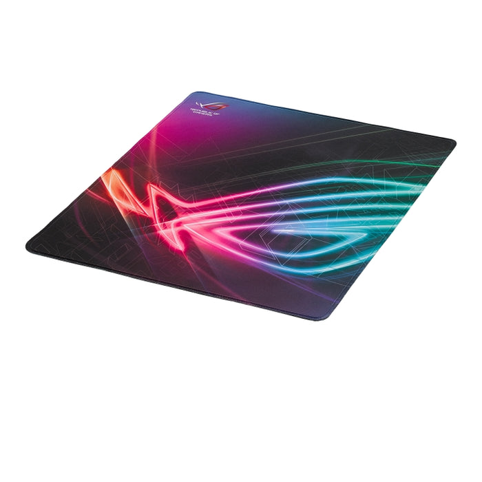 Asus ROG Strix Edge large, vertical gaming mouse pad with gaming-optimized surface, full-color anti-fray stitched edges and a non-slip rubber base