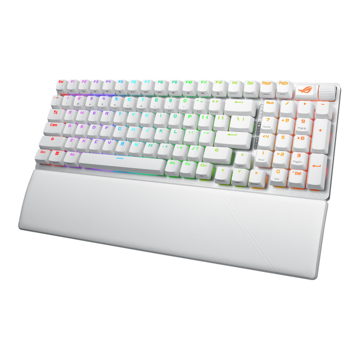 ASUS ROG Strix Scope II 96 Wireless Gaming Keyboard - Moonlight White