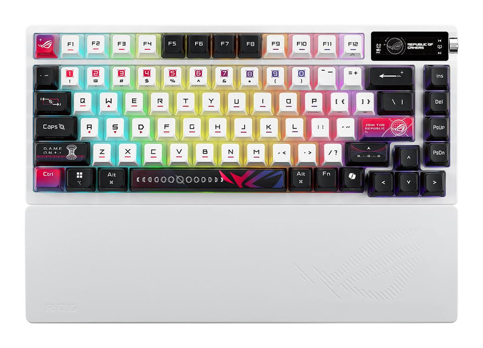 ASUS ROG Azoth X Wireless Gaming Keyboard - White