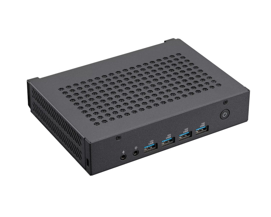 Asus ExpertCenter Barebone mini PC ,PN43-BBN100MD, Intel N100, 1*M.2 Slot, INTEL Wi-Fi 6 + BT5.0(2*2), Without Os, Black
