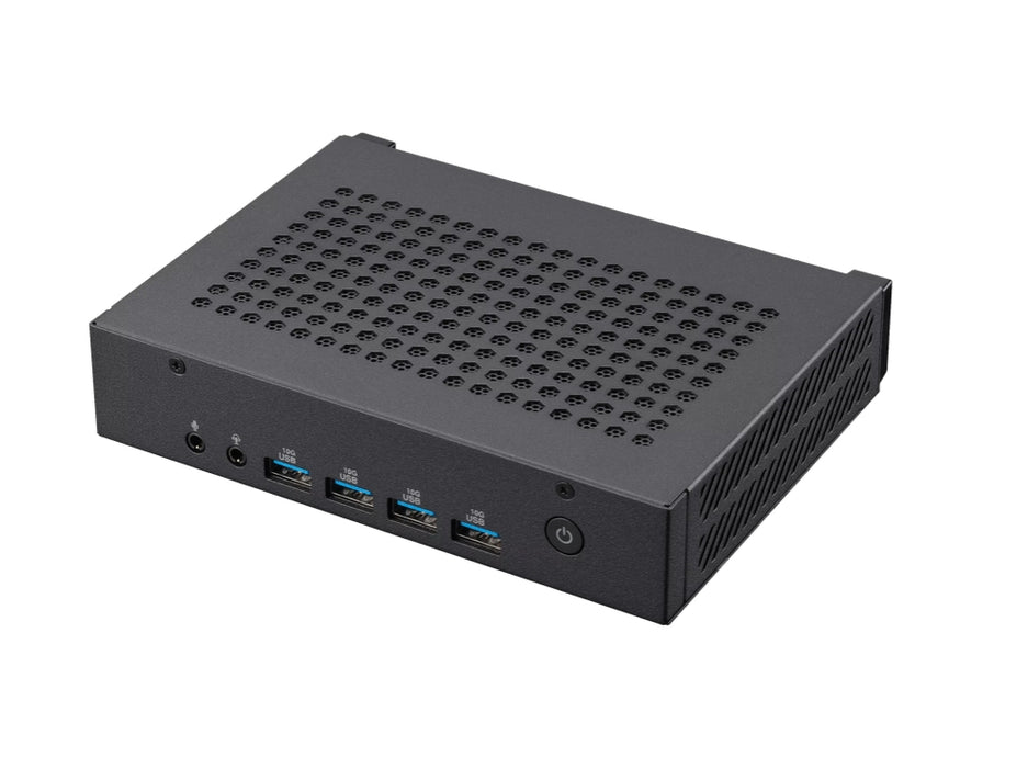 Asus ExpertCenter Barebone mini PC ,PN43-BBN100MD, Intel N100, 1*M.2 Slot, INTEL Wi-Fi 6 + BT5.0(2*2), Without Os, Black