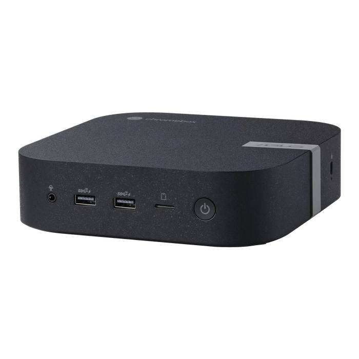 ASUS Mini PC CHROMEBOX5-SC002UN, Intel Celeron 7305, 4GB DDR4 RAM, 128GB NVMe SSD, Wi-Fi 6E, Bluetooth 5.2, ChromeOS
