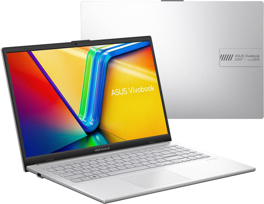 Laptop ASUS Vivobook Go 15 E1504FA-BQ5363WNA - 15.6" IPS FullHD, AMD Ryzen 5 40, 16GB LPDDR5, 512GB SSD, Win 11 Home - Silver
