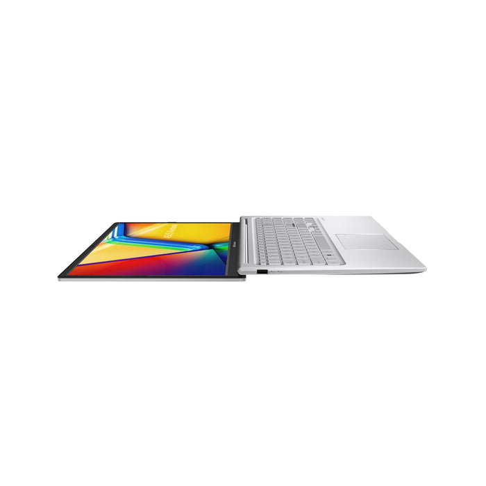 Asus Vivobook X1504VA-BQ1643W, Intel i5-1334U  1.3 GHz (12MB Cache, up to 4.6 GHz), 15.6" FHD,(1920x1080),16GB DDR4 ( 8 ON BD), SSD 512GB G3,Backlit Chiclet Keyboard, Windows 11 Home, Silver
