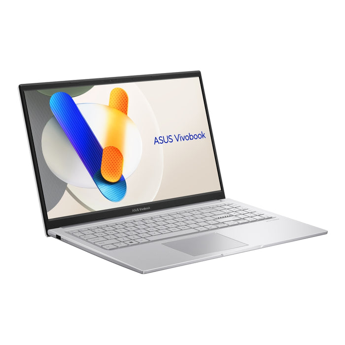 Asus Vivobook X1504VA-BQ3933,Intel 7 150U 1.8 GHz (12MB Cache, up to 5.4 GHz, 10 cores, 12 Threads),15.6"FHD (1920x1080) ,16GB DDR4 (8 on bd) 1TB SSDG4,Intel Iris X Graphics, No OS, Cool Silver