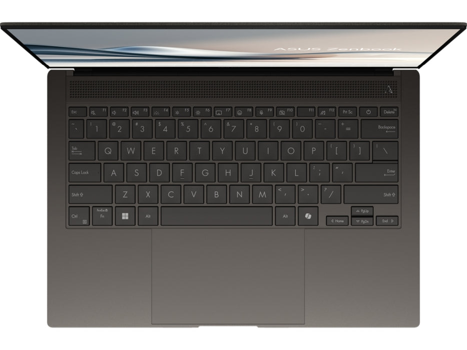 Asus Zenbook S UX5406SA-PZ281X, INTEL LNL Ultra 7 32GB, 14" OLED (WQXGA+(WQ+) 2880X1800 16:10), 32GB LPDDR5X (16 GB on BD),1TB SSD, Backlit Chiclet Keyboard, Windows 11 Pro,Zumaia Gray