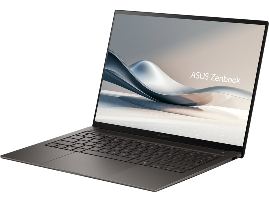 Asus Zenbook S UX5406SA-PZ281X, INTEL LNL Ultra 7 32GB, 14" OLED (WQXGA+(WQ+) 2880X1800 16:10), 32GB LPDDR5X (16 GB on BD),1TB SSD, Backlit Chiclet Keyboard, Windows 11 Pro,Zumaia Gray