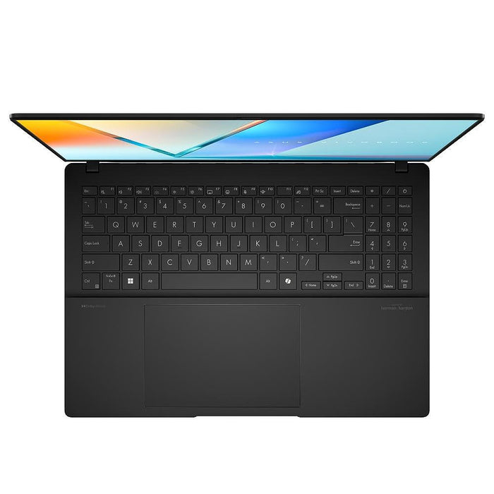 Asus Vivobook S M5606KA-RI073,AMD KRACKAN-8C/BGA,16 "OLED WQXGA+(WQ+) 2880X1800 16:10 Bend+400nits(HDR) Glare120 Hz,24GB LPDDR5X (on BD),1TB SSD,Backlit Chiclet Keyboard 1-Zone RGB with Num-key, No OS,Neutral Black, AI PC +Backpack