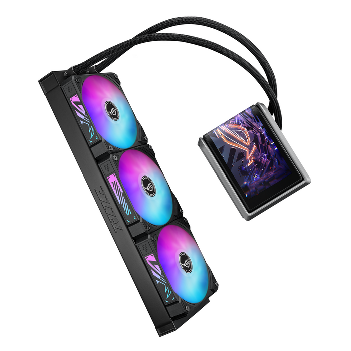 ASUS ROG Ryuo IV 360 ARGB 6.67" Curved AMOLED Display CPU Cooler