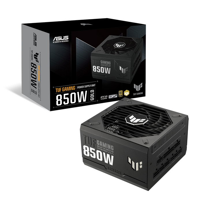 Power supply unit ASUS TUF Gaming 850W, 80+ Gold