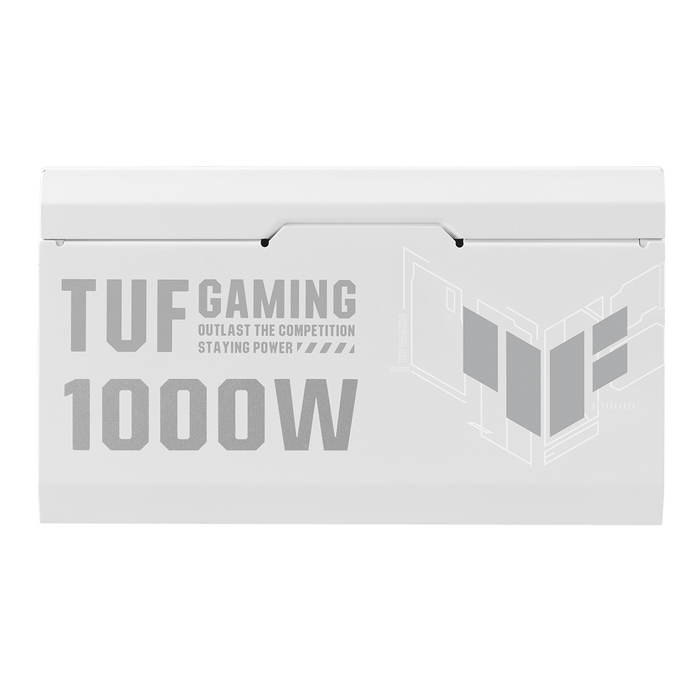 Power supply unit ASUS TUF Gaming White 1000W 80+ Gold PCIe 5.1, Fully Modular
