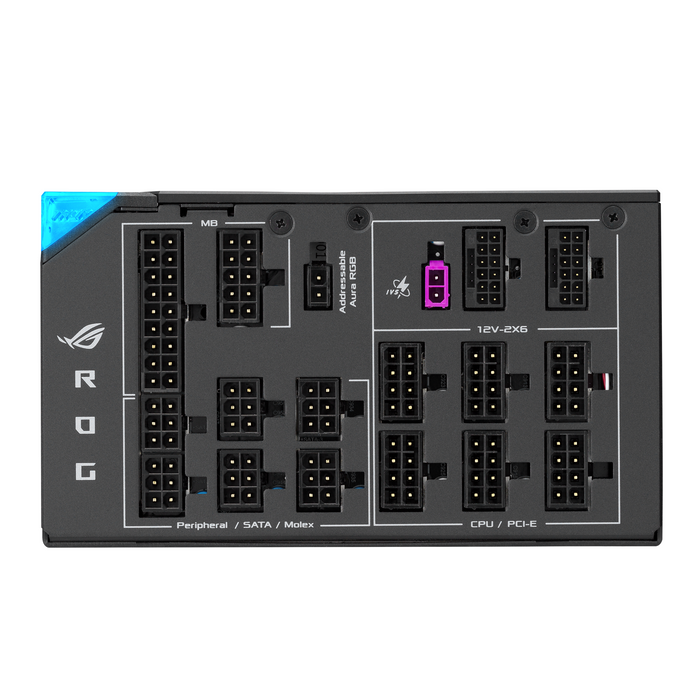 Power supply unit ASUS ROG THOR III 1600W, 80+ Titanium PCIe 5.1, Fully Modular