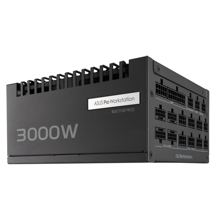 Power supply unit ASUS Pro WS 3000W 80+ Platinum PCIe 5.1, Fully Modular