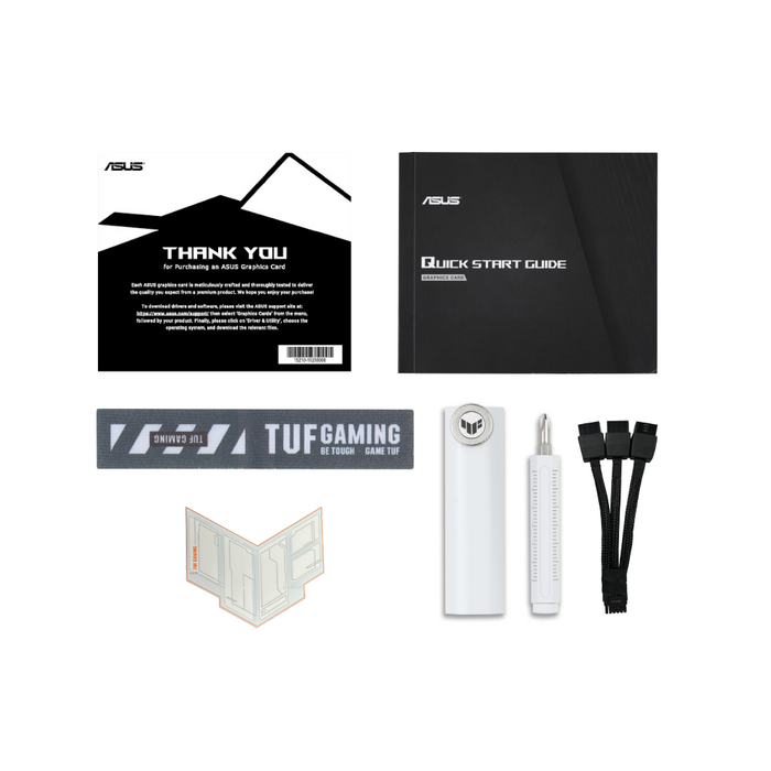 Video card ASUS TUF Gaming RTX 5070 TI 16GB GDDR7 White OC Edition