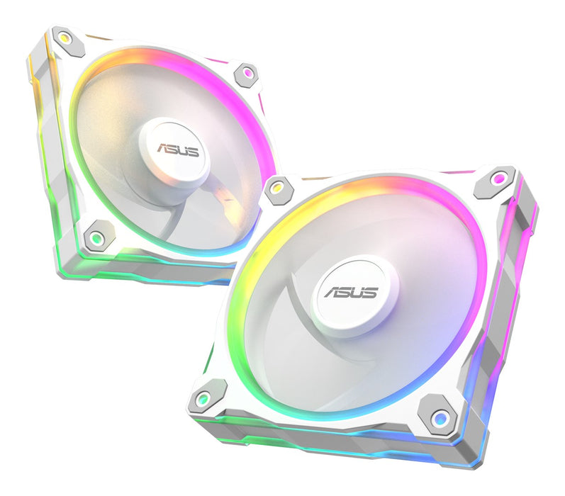 ASUS Prime MR120 Fan ARGB White 3in1 Computer case 12 cm