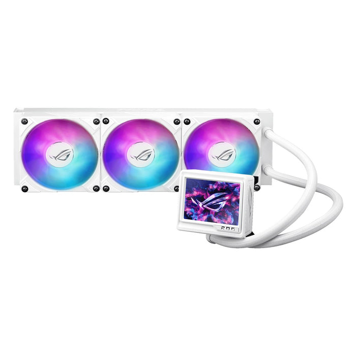 CPU Cooler ASUS ROG RYUJIN III 360 ARGB EXTREME White Edition 3.5" LCD Display