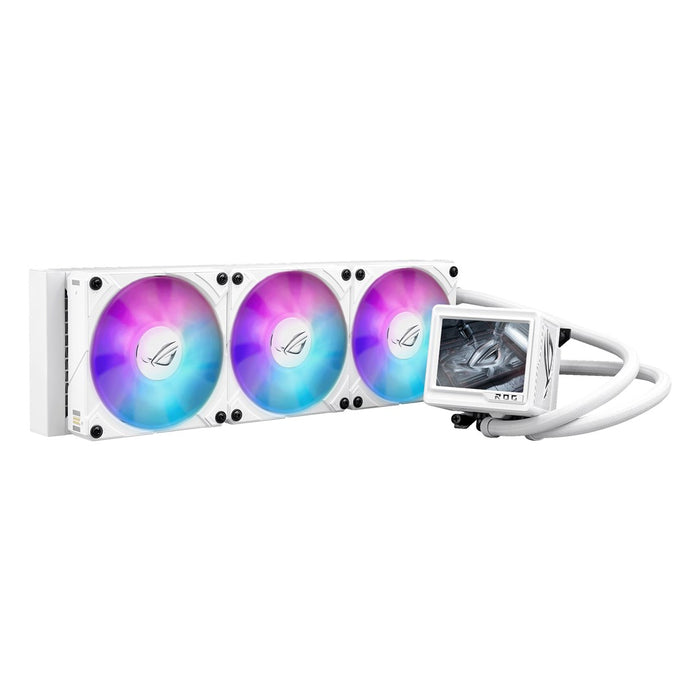 CPU Cooler ASUS ROG RYUJIN III 360 ARGB EXTREME White Edition 3.5" LCD Display