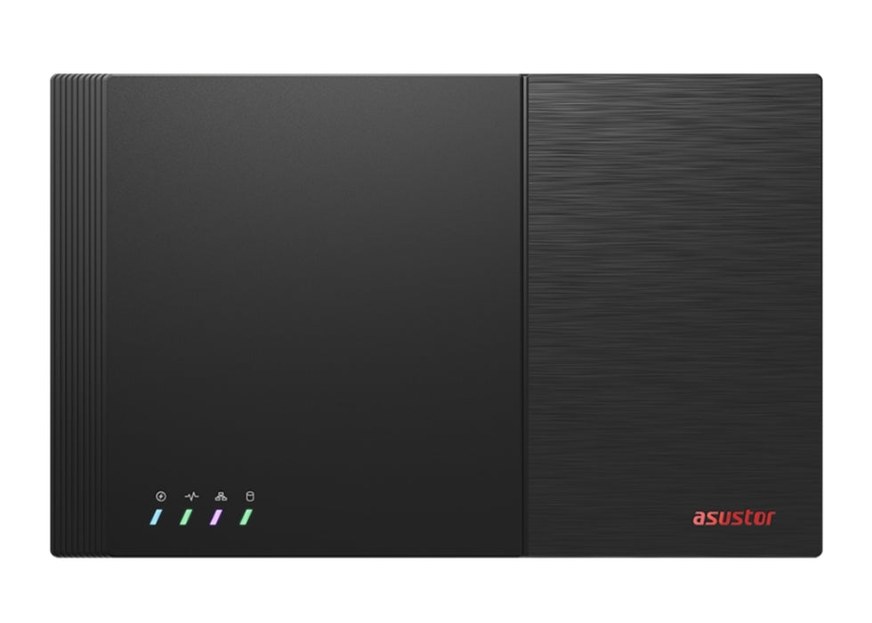Asustor Flashstor 6 FS6706T, 6 Bay NAS, Quad-Core 2.0GHz, Dual 2.5GbE Ports, 4GB RAM DDR4, Six M.2 SSD Slots, (Diskless), HDMI 2.0b+ Infrared Receiver, Black