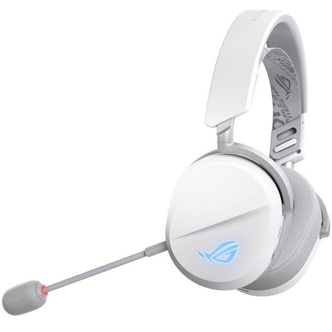 ASUS ROG Pelta White Wireless Gaming Headset - USB-C, Aura Sync RGB
