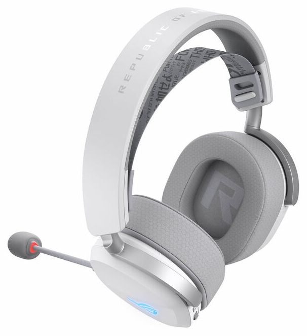 ASUS ROG Pelta White Wireless Gaming Headset - USB-C, Aura Sync RGB