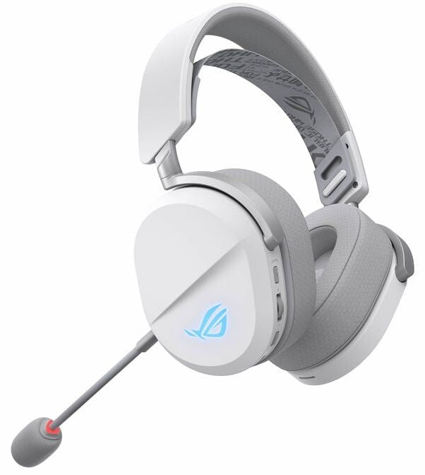 ASUS ROG Pelta White Wireless Gaming Headset - USB-C, Aura Sync RGB