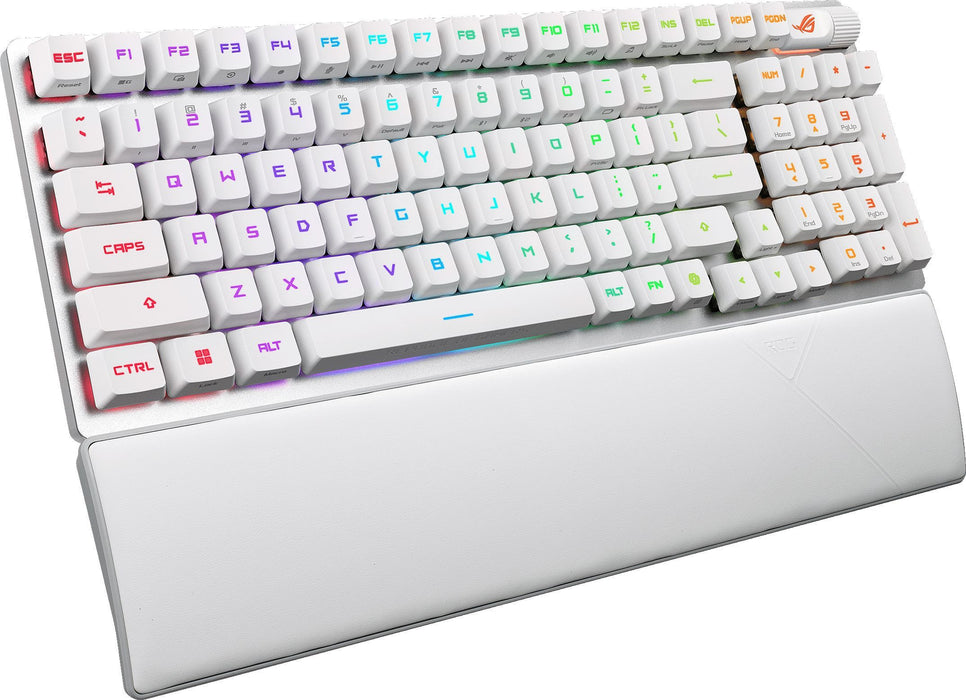 ASUS ROG Strix Scope II 96 Wireless Gaming Keyboard - Moonlight White