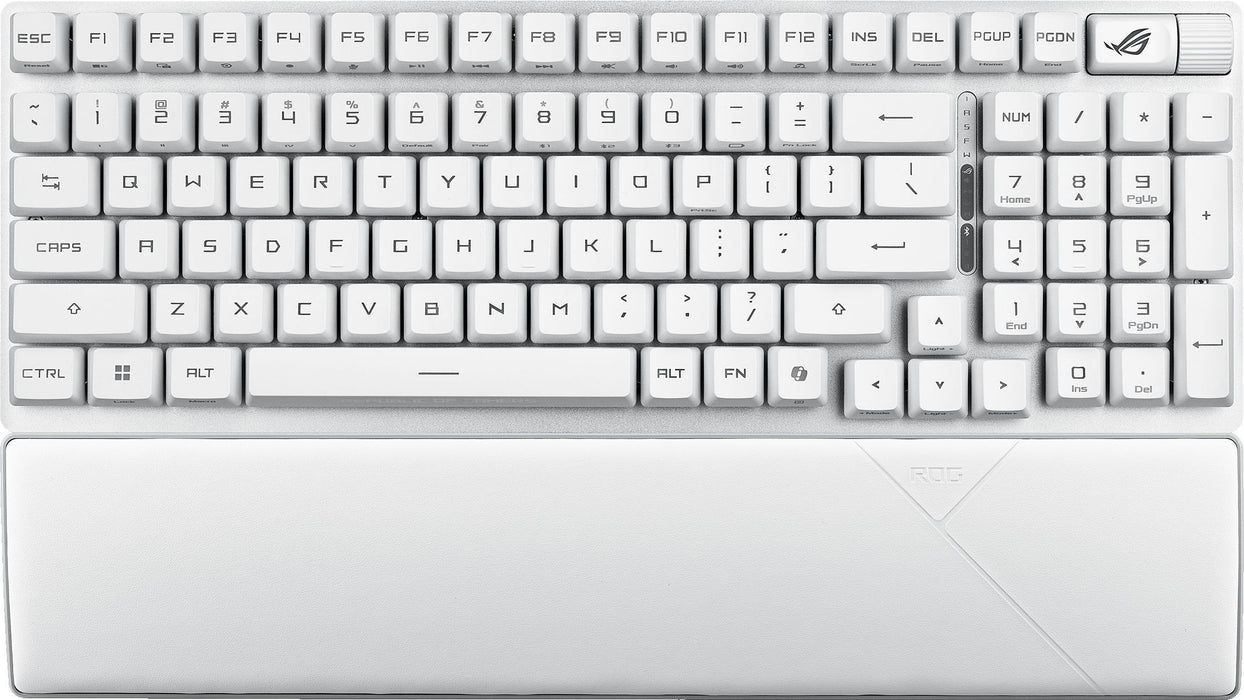ASUS ROG Strix Scope II 96 Wireless Gaming Keyboard - Moonlight White