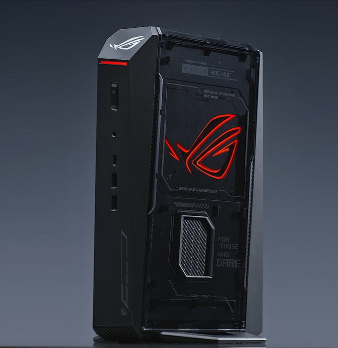ASUS ROG NUC RNUC15JNK9X28AA2 Intel Core Ultra 9 275HX 32 GB DDR5-SDRAM 2 TB SSD NVIDIA GeForce RTX 5080 Windows 11 Home USFF Mini PC Black