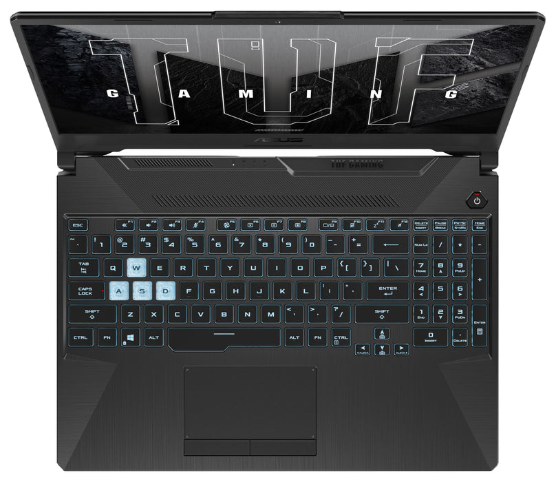 Gaming laptop ASUS TUF Gaming A15 FA506NCG-HN207 15.6 ", AMD RYZEN 7 7445HS, RAM 16 GB, SSD 1000 GB, NVIDIA GEFORCE RTX3050, 4 GB GDDR6, GRAPHITE BLACK