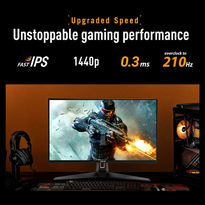 Gaming Monitor Asus 90LM0BN0-B01371 Quad HD 27"
