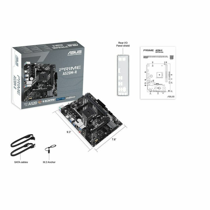 Motherboard Asus PRIME A520M-R AMD AM4 AMD A520 AMD
