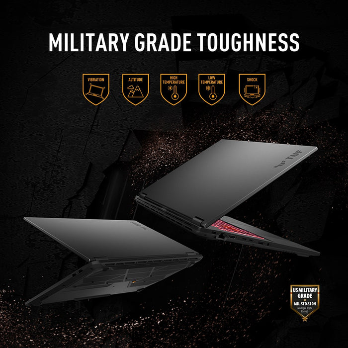 ASUS TUF Gaming A18 FA808UM-S9058 AMD Ryzen™ 7 260 Laptop 45.7 cm (18") 2.5K 16 GB DDR5-SDRAM 512 GB SSD NVIDIA GeForce RTX 5060 Wi-Fi 6E (802.11ax) NoOS Gray