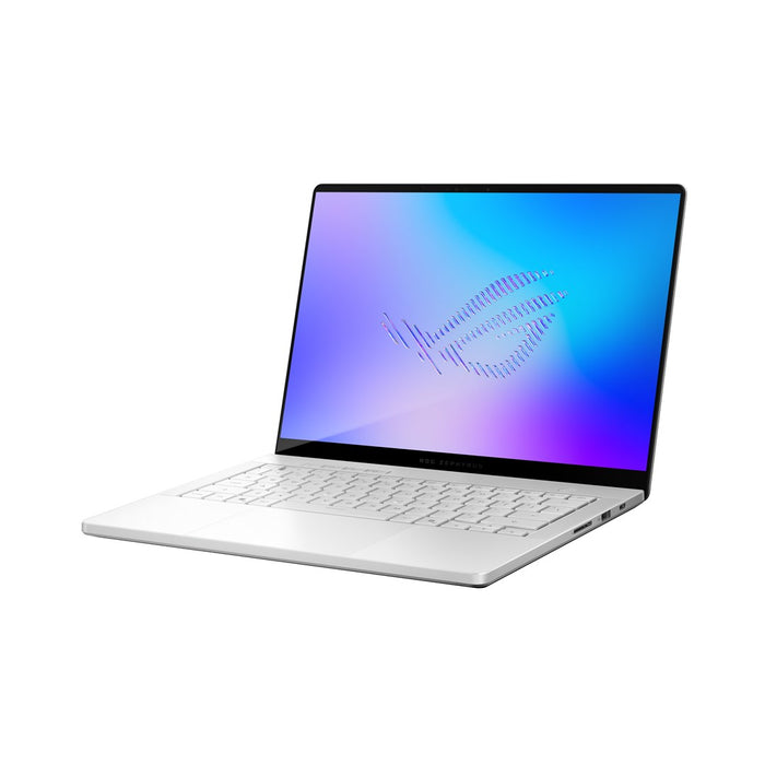 ASUS ROG Zephyrus G14 GU405AR-SY065 Ultra 9 386H 14.0"3K OLED 120Hz 1100nits AR 32GB LPDDR5X SSD1TB GeForce RTX 5070 Ti 12GB Cam1080p + IR 73WHrs NoOS Aluminum Platinum White
