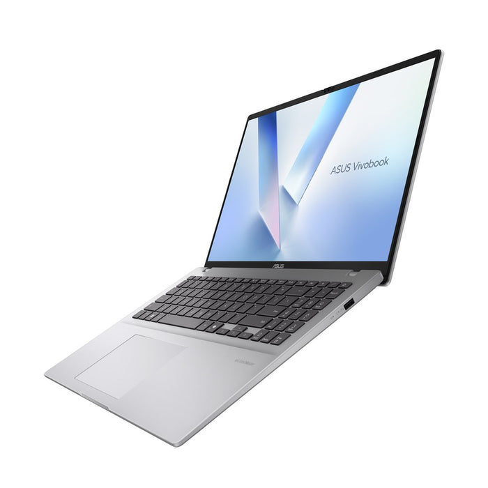 ASUS Vivobook 16 M1607GA-MB003W Ryzen AI 7 445 16.0" WUXGA IPS-level display 60Hz 300 nits AG 16GB DDR5 512GB SSD Radeon Graphics WLAN + Bluetooth 1080p webcam 42Wh battery Windows 11 Cool Silver