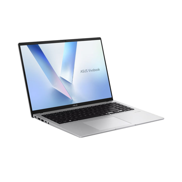 ASUS Vivobook 16 M1607GA-MB003W Ryzen AI 7 445 16.0" WUXGA IPS-level display 60Hz 300 nits AG 16GB DDR5 512GB SSD Radeon Graphics WLAN + Bluetooth 1080p webcam 42Wh battery Windows 11 Cool Silver
