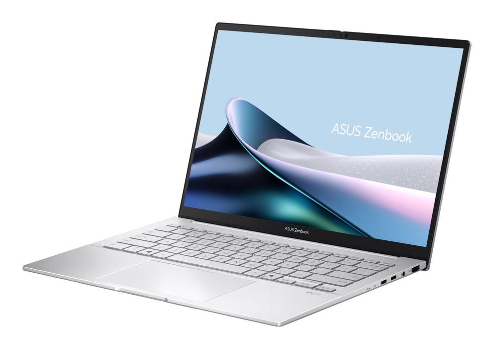 ASUS Zenbook 14 UX3405CA-QD1247W Ultra 5 225H 14.0"WUXGA OLED 60Hz 400nits AG 16GB LPDDR5X SSD512 Intel Arc Graphics CamFHD+IR 75WHrs Win11 Foggy Silver