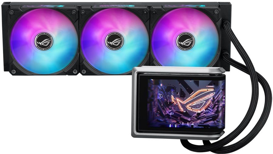 ASUS ROG Ryuo IV 360 ARGB 6.67" Curved AMOLED Display CPU Cooler