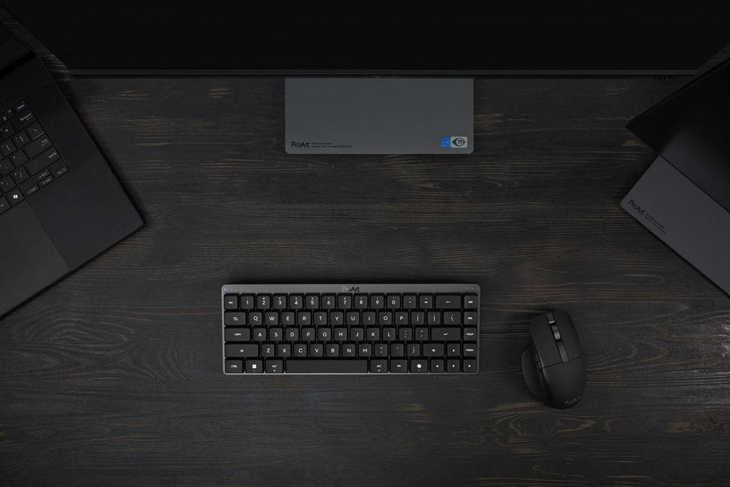 ASUS ProArt KD300 keyboard Home/Office USB + RF Wireless + Bluetooth Black