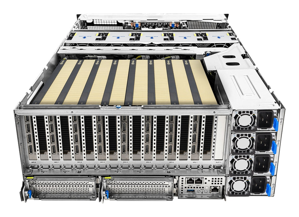 ASUS ESC8000A-E13P LGA 6096 Rack (4U) Silver, Black