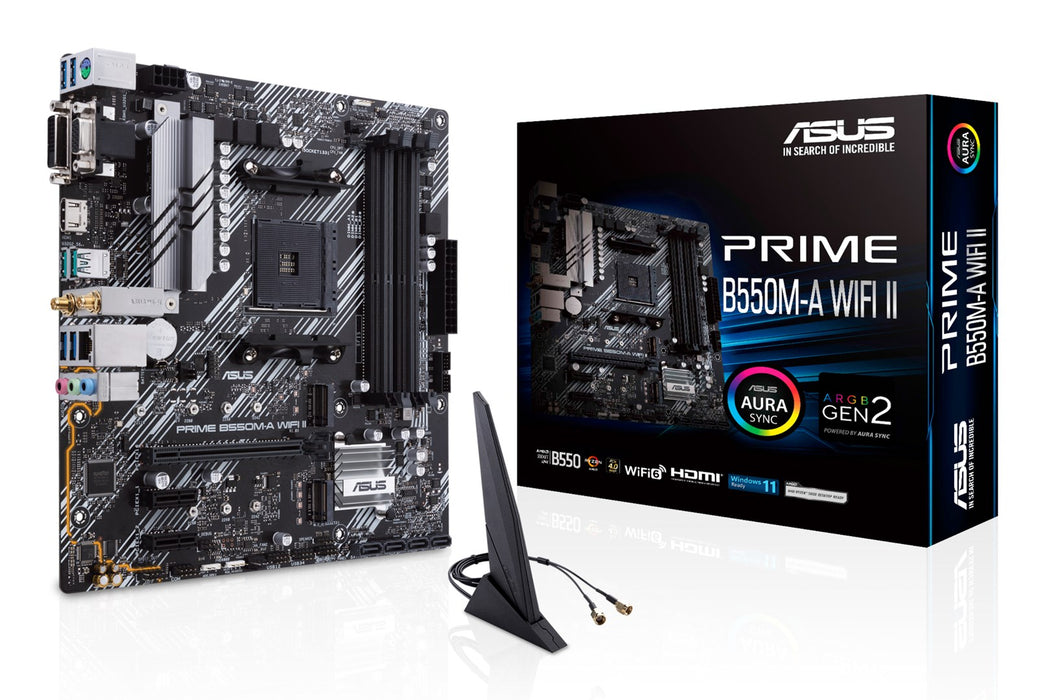 Motherboard ASUS Prime B550M-A WIFI II, socket AM4