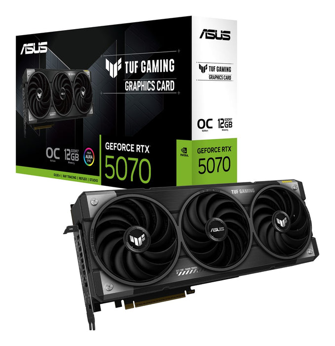 Video card ASUS TUF Gaming RTX 5070 OC 12GB GDDR7