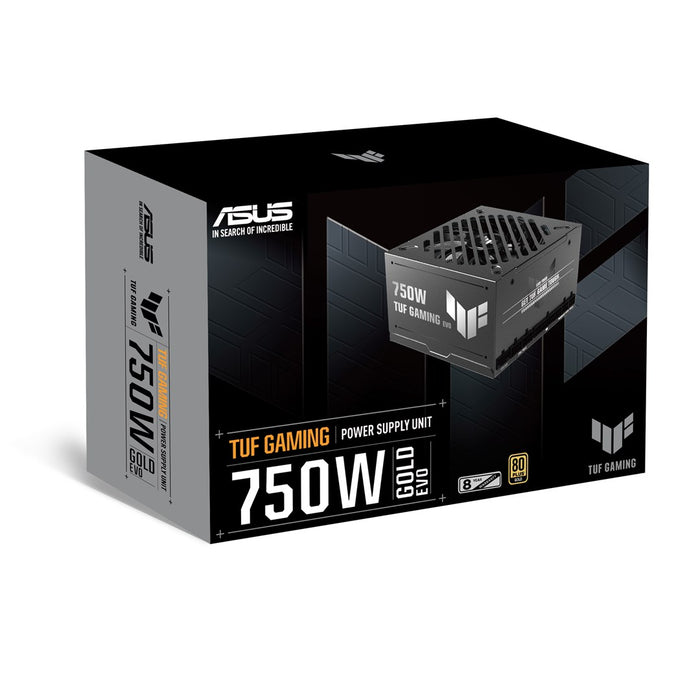 ASUS TUF-GAMING-750G-EVO power supply unit 750 W 20+4 pin ATX ATX Black
