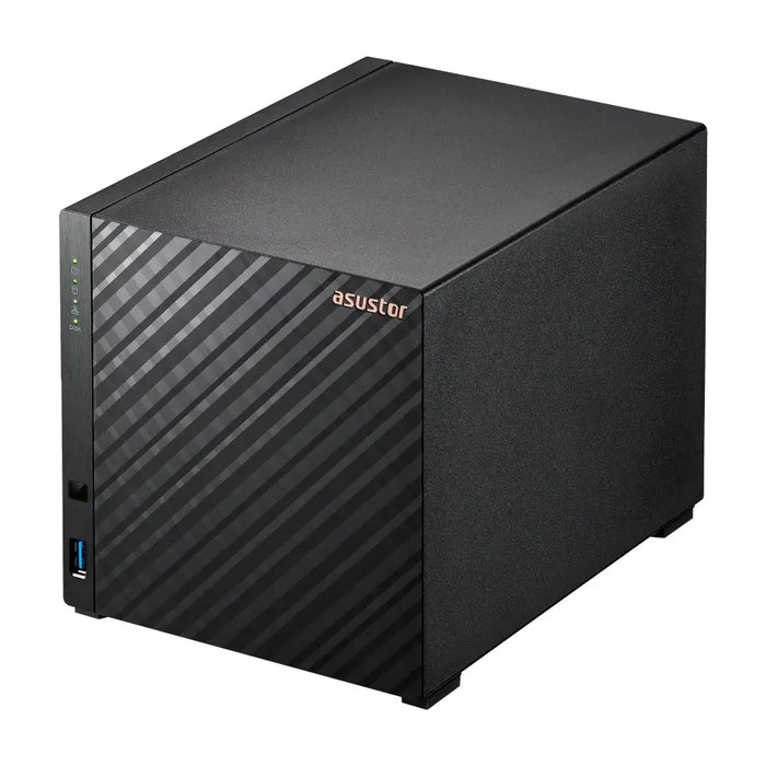 Asustor AS1104T 4 bay NAS Realtek RTD1296 Quad-Core 1.4GHz 1GB DDR4 (not expandable) 2.5GbE x1 USB3.2 Gen1 x2 WOW (Wake