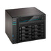 Asustor Lockerstor 10 AS6510T NAS Tower Intel Atom® C3538 8 GB DDR4 TB ADM Black - NAS files hardware