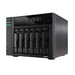 Asustor LOCKERSTOR 6 NAS Desktop Intel® Celeron® N5105 8 GB DDR4 HDD ADM Black - NAS files hardware