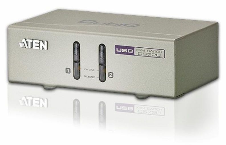 KVMP switch, ATEN CS72U, 2-port
