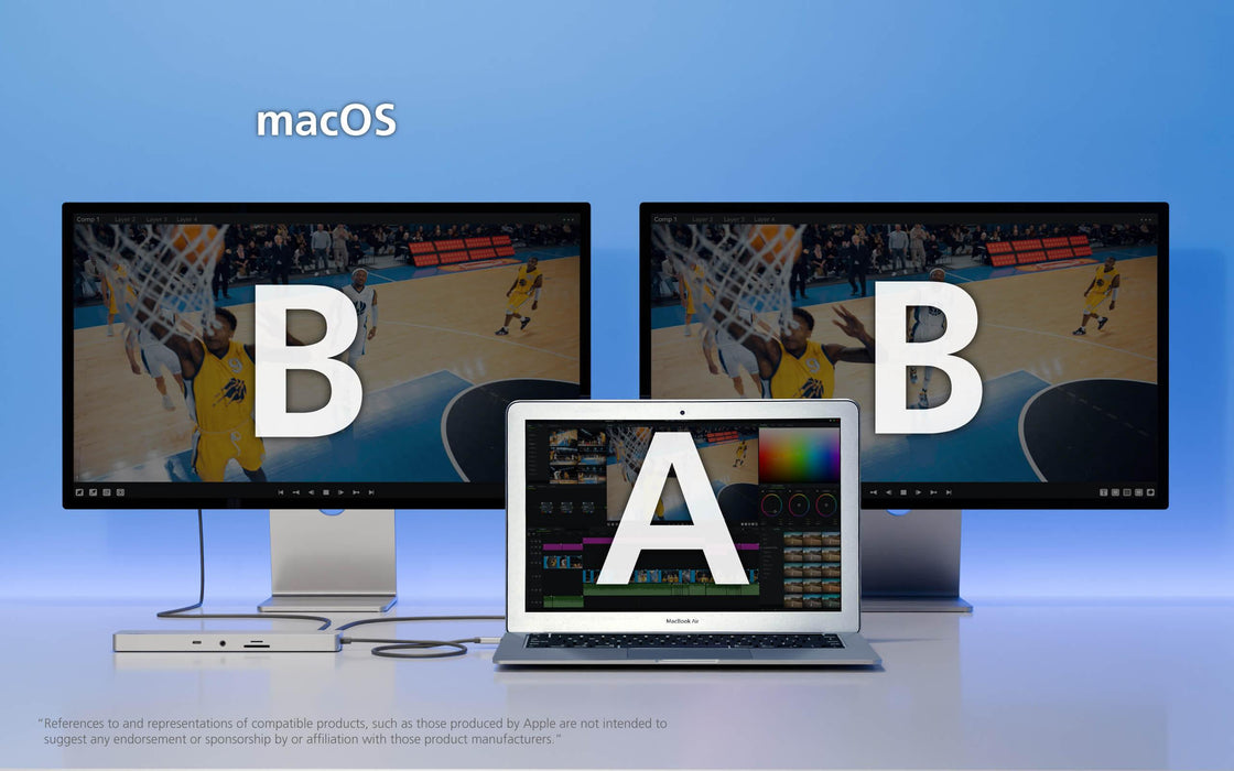 ATEN Docking 11-in-1 USB-C Multiport Dock + Power Pass-Through, 2 x HDMI, LAN, 3.5mm, USB-C, SD Card, microSD, 3 x USB 3.2