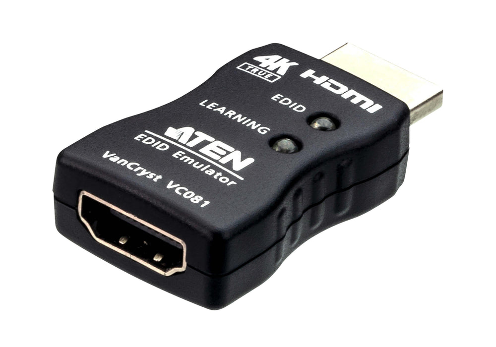 EDID emulator adapter ATEN VC081A, HDMI, 4K, Black