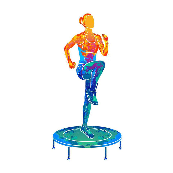 FITNESS TRAMPOLINE 102CM ATLETO 141373
