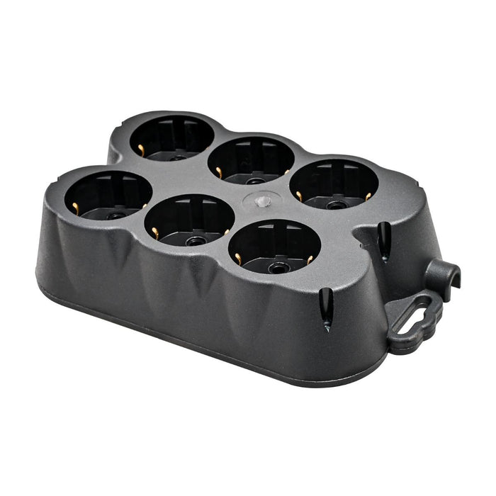 RUBBERIZED SWITCH 6 SOCKETS WITHOUT CABLE